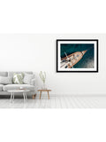 Brookpace Lascelles sail boat framed print 66x86cm, imported from the UK