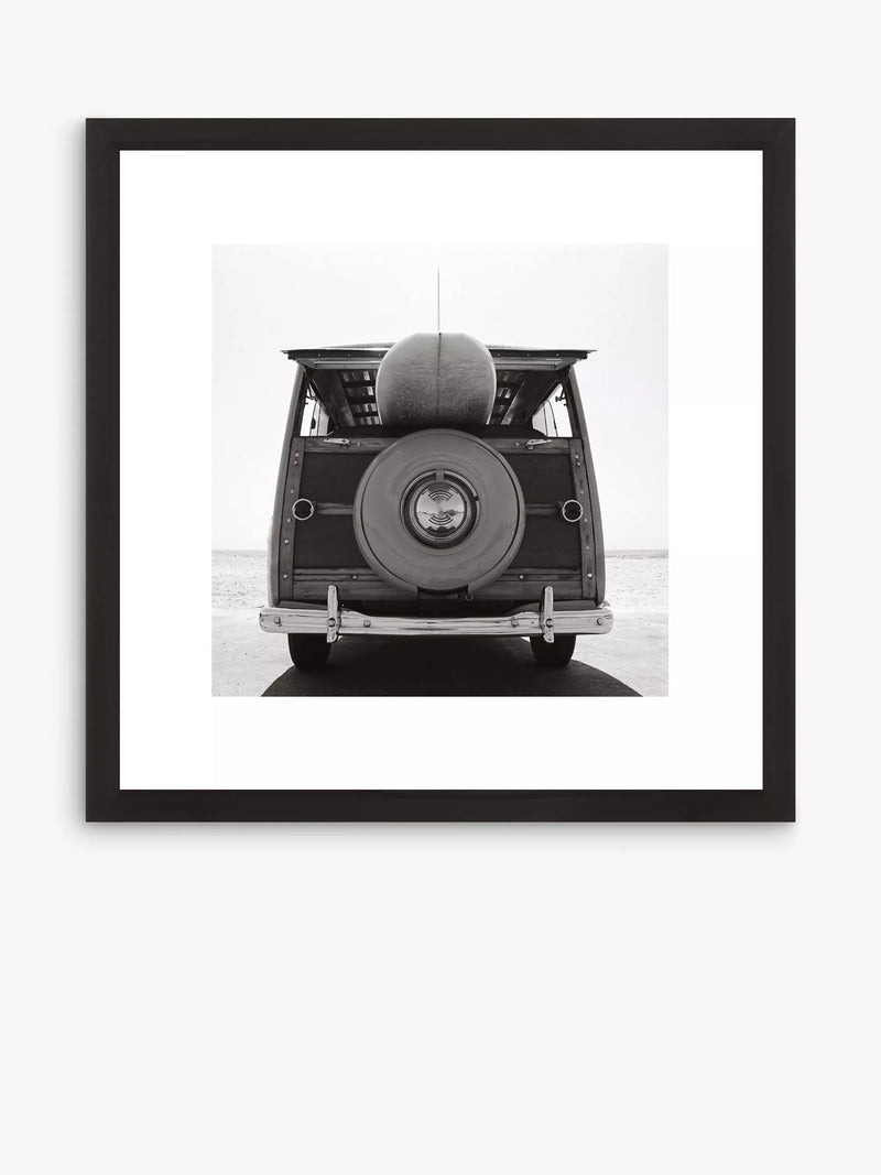 Brookpace Lascelles framed print Loaded Wagon 2 56x56cm, imported from the UK