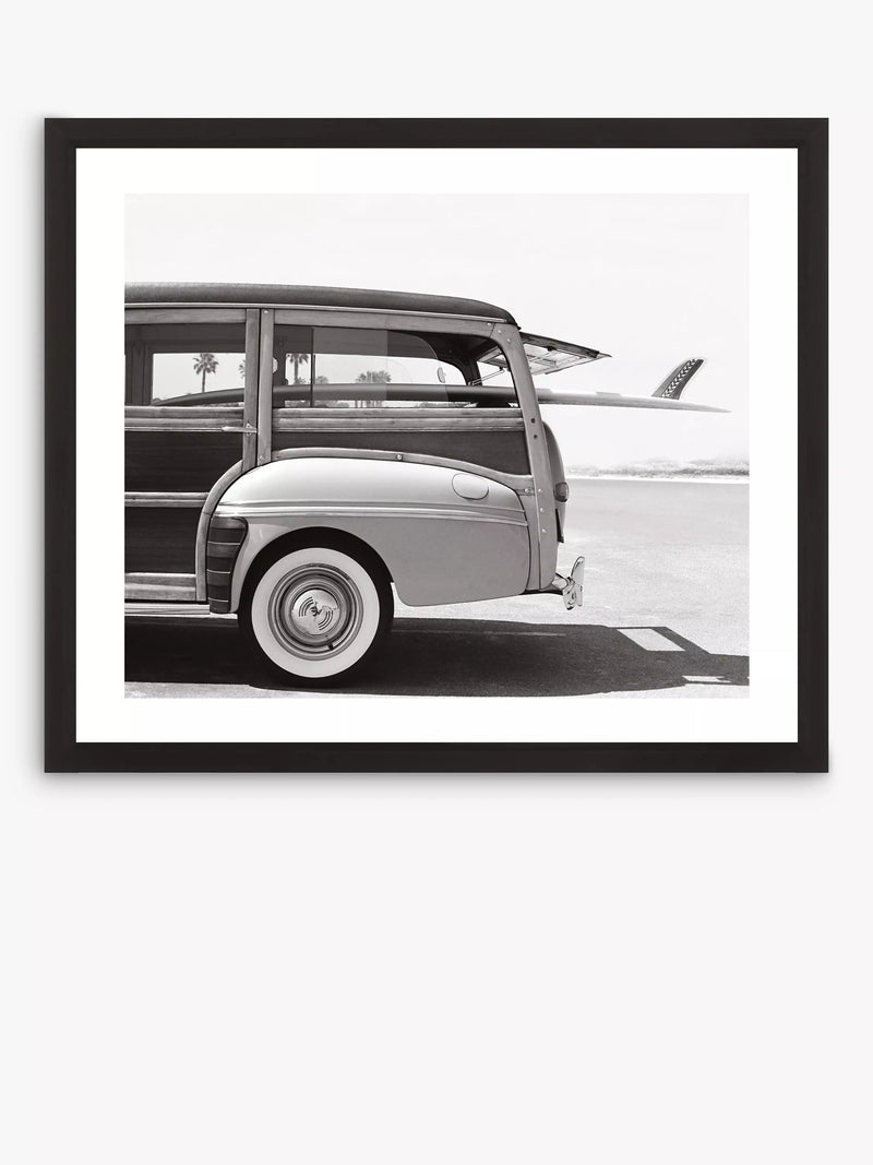 Brookpace Lascelles Loaded Wagon framed print, 56x66cm, imported from the UK