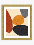 Brookpace Lascelles framed print Desert Rocks 4 56x46cm, imported from the UK