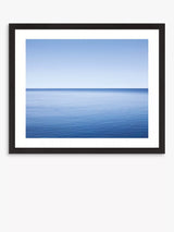 John Lewis Brookpace Lascelles Calm Framed Print 56 x 66cm Blue- Buy online at McGrocer