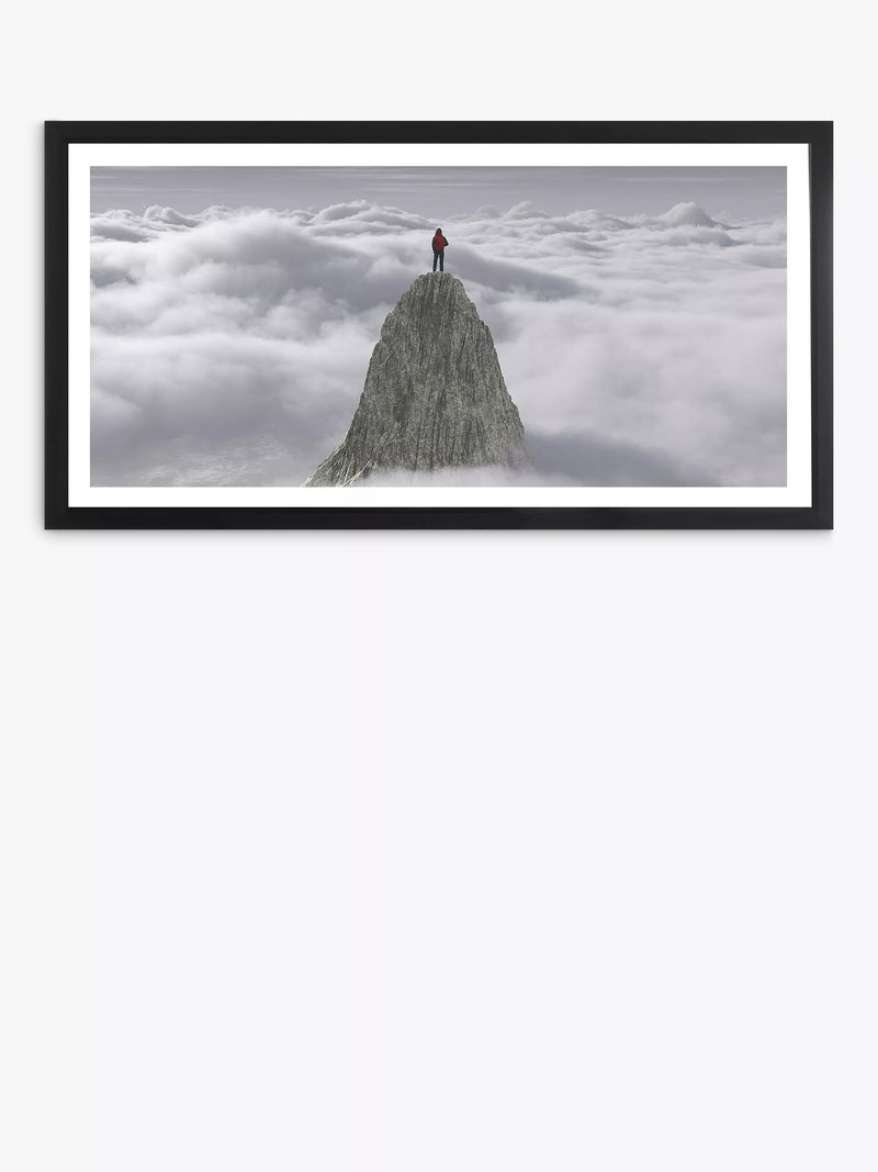 Brookpace Lascelles Summit framed print 56x101.5cm - British product