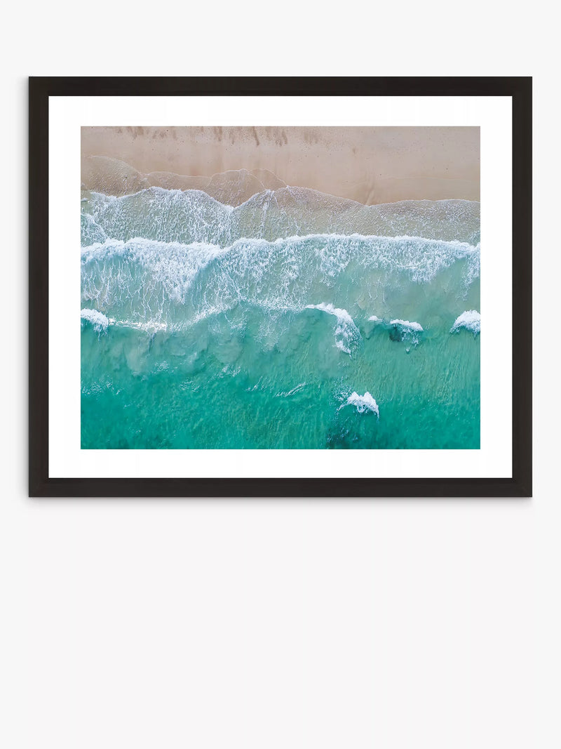 Shore framed print by Brookpace Lascelles, 56x66cm - British product