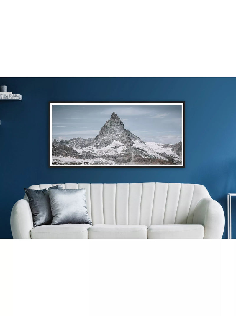 Brookpace Lascelles Matterhorn framed print 56x101.5cm - British product