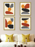 Brookpace Lascelles framed print Desert Rocks 6 56x46cm (British brand)