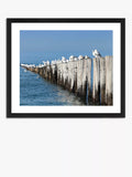 Brookpace Lascelles Breaker Block framed print 56x66cm, imported from the UK