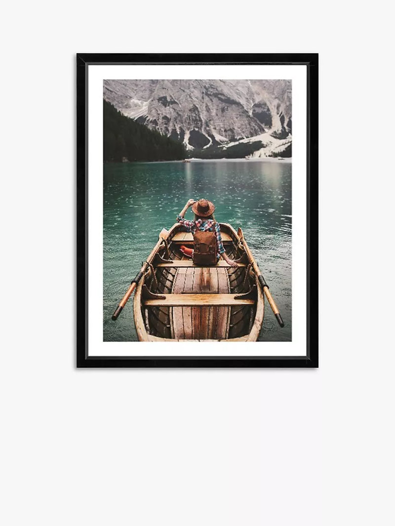 Brookpace Lascelles framed print of Pragser Wildsee 66x51cm, UK version