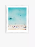 Brookpace Lascelles Beach Brella 3 framed print 56x66cm - British product