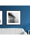 Brookpace Lascelles Pier 2 framed print 56x56cm, UK version