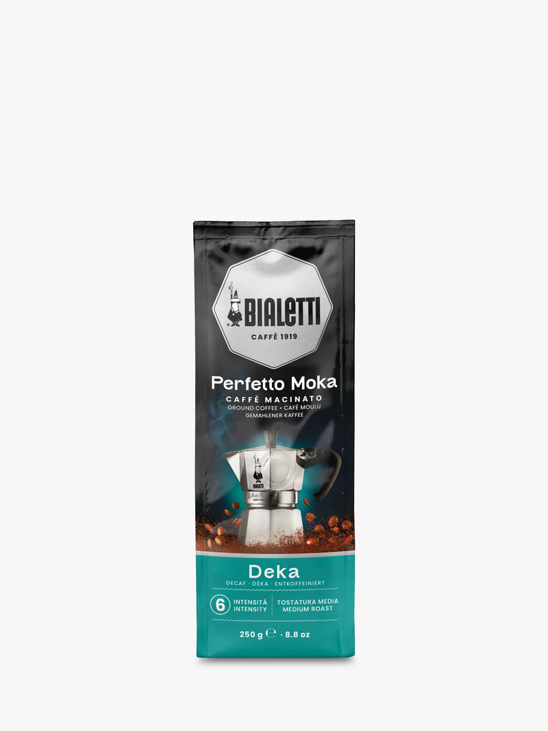 Bialetti decaffeinated ground coffee 250g - British product