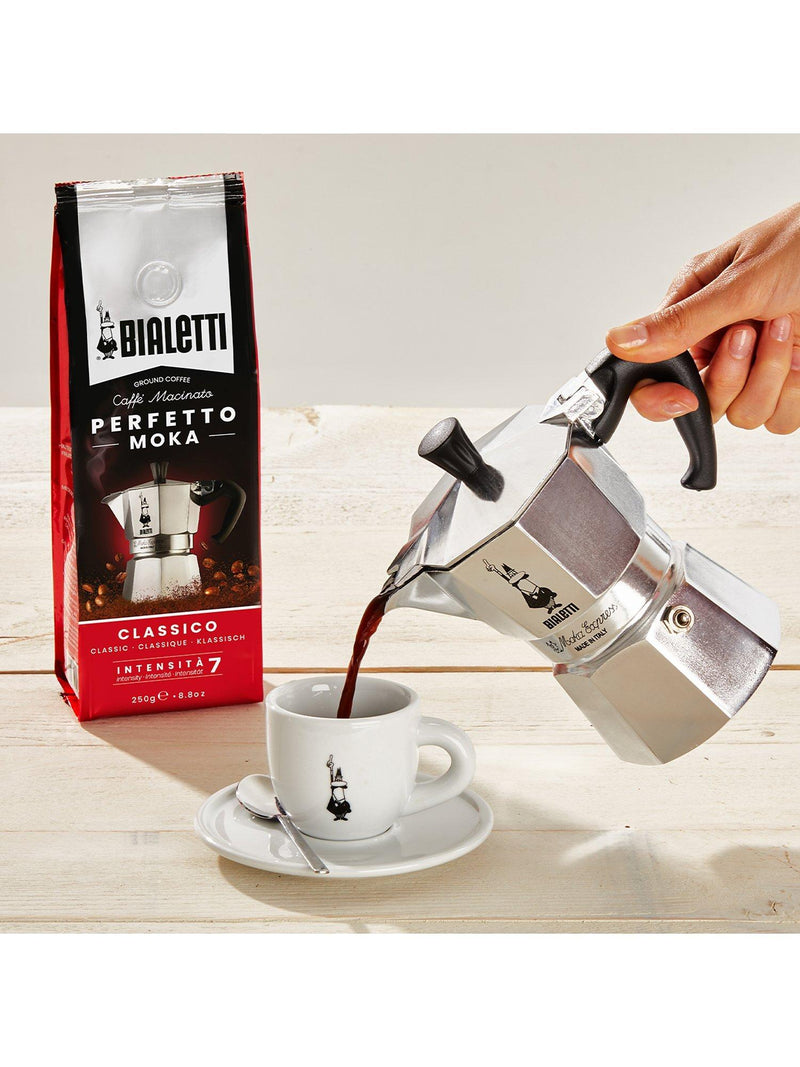Bialetti decaffeinated ground coffee 250g - British product
