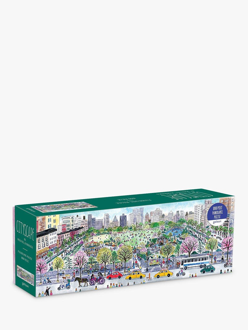 Galison Panoramic Cityscape jigsaw puzzle 1000 pieces, imported from the UK
