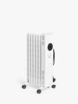 John Lewis Analogue Oil Radiator with 3 Heat Levels and Adjustable Thermostat- Buy online at McGrocer
