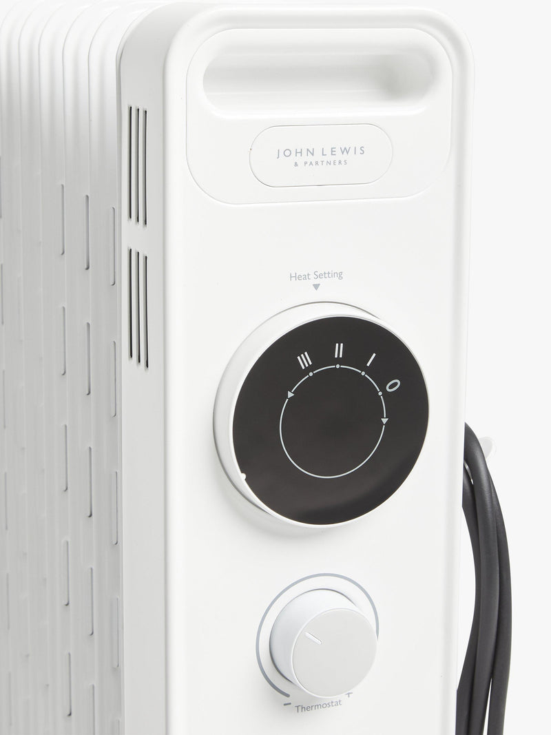 John Lewis analogue oil radiator, UK version