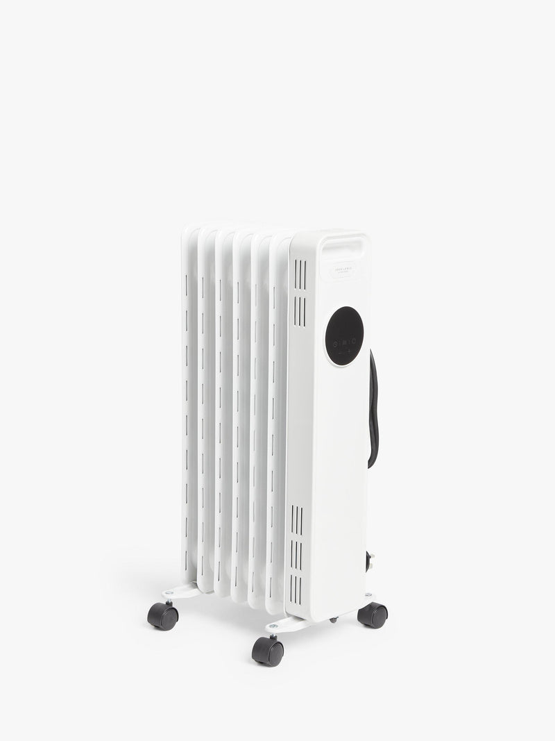 John Lewis Digital Oil Radiator heating appliance with timer, UK version