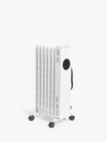 John Lewis Digital Oil Radiator heating appliance with timer, UK version