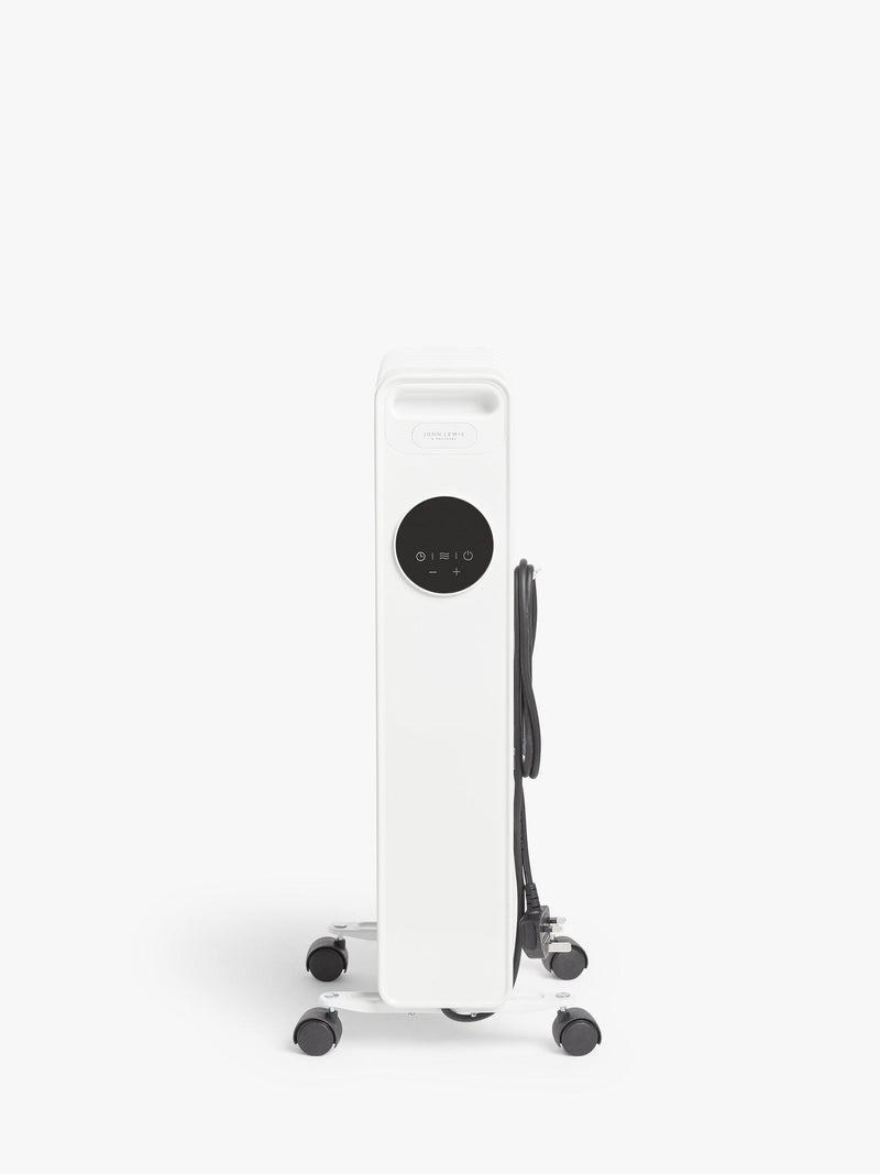 John Lewis Digital Oil Radiator heating appliance with timer, UK version