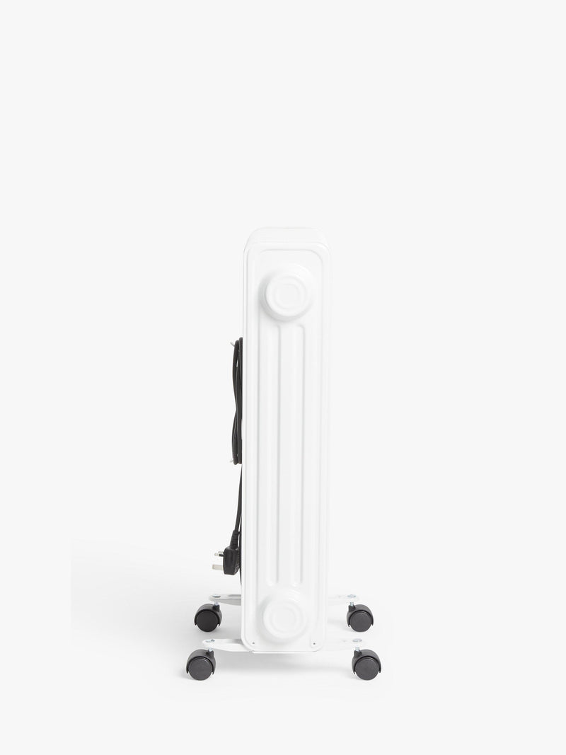 John Lewis Digital Oil Radiator heating appliance with timer, UK version