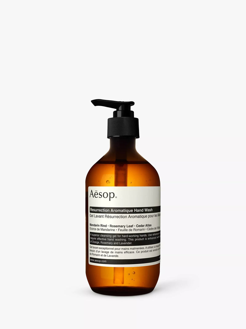 Aesop Resurrection Aromatique hand wash 500ml, UK version
