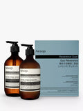 Aesop Reverence Duet Hand Care Gift Set with 500ml hand wash and balm - British product