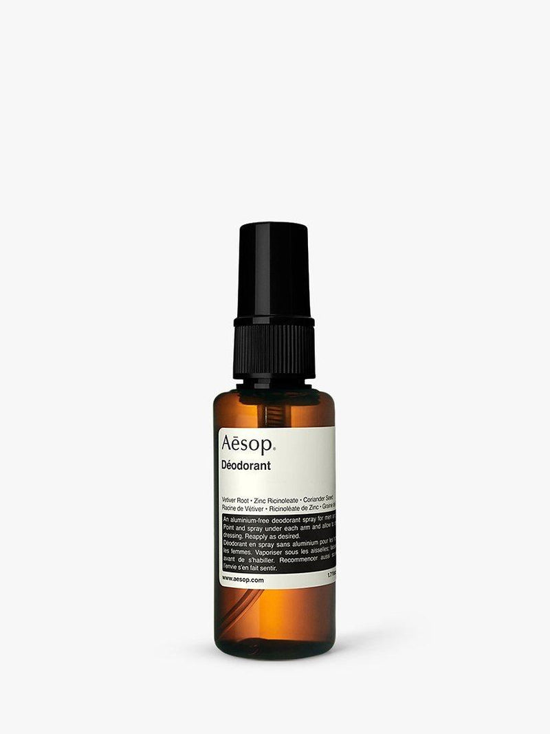 Aesop deodorant spray with Vetiver scent, 50ml - British product