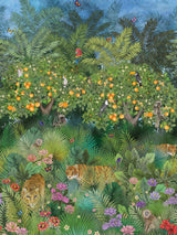 John Lewis Matthew Williamson Tiger Grove Wallpaper Panel Set (W7492-01) - 3 Panels 70cm Wide- Buy online at McGrocer