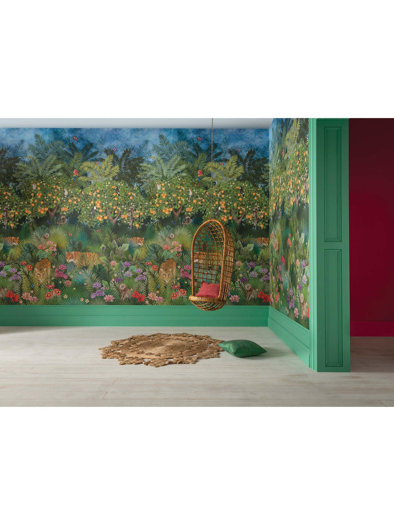 Matthew Williamson Tiger Grove wallpaper panel set - (British brand)