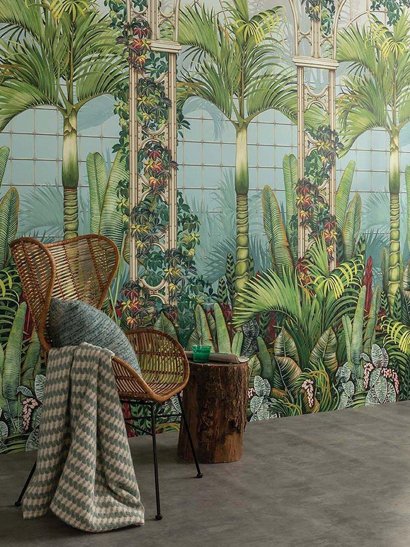 Osborne & Little Palm House wallpaper three panels, British product