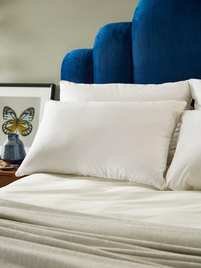 EarthKind Reclaimed Natural Down Standard Pillow Soft/Medium - British product