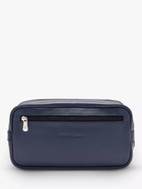 Trousse de toilette rectangulaire en cuir Longchamp Le Foulonné