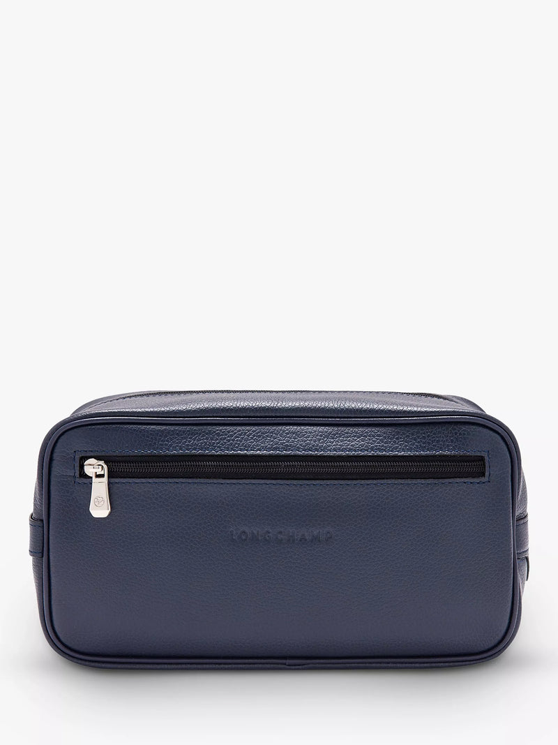 Longchamp Le Foulonné Rectangular Leather Toiletry Bag - McGrocer