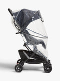 John Lewis universal pushchair raincover in clear, UK version