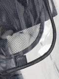 John Lewis universal pushchair raincover in clear, UK version