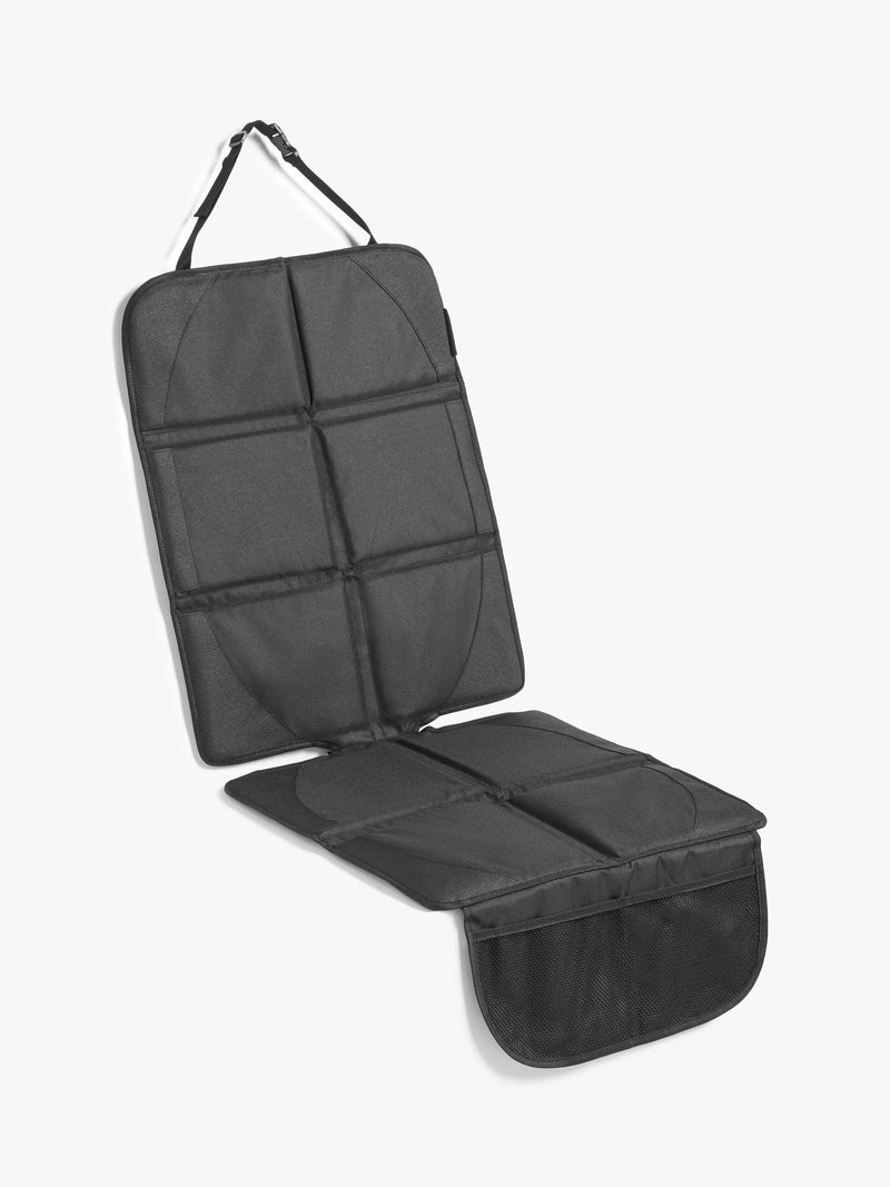 John Lewis car seat protector in black colour, UK version