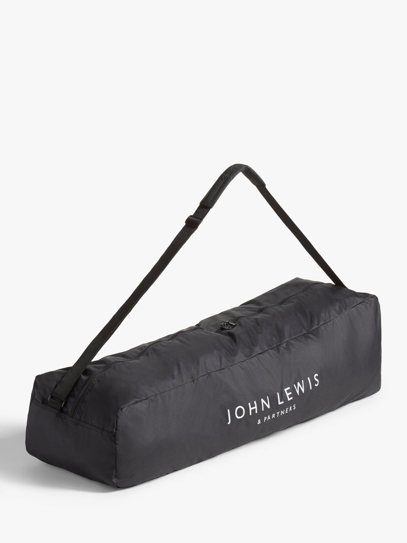 John Lewis black stroller holdall, UK version