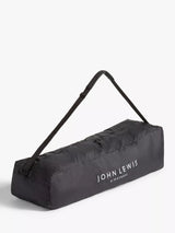 John Lewis Stroller Holdall with Zip Fastening and Shoulder Strap, Black- Buy online at McGrocer