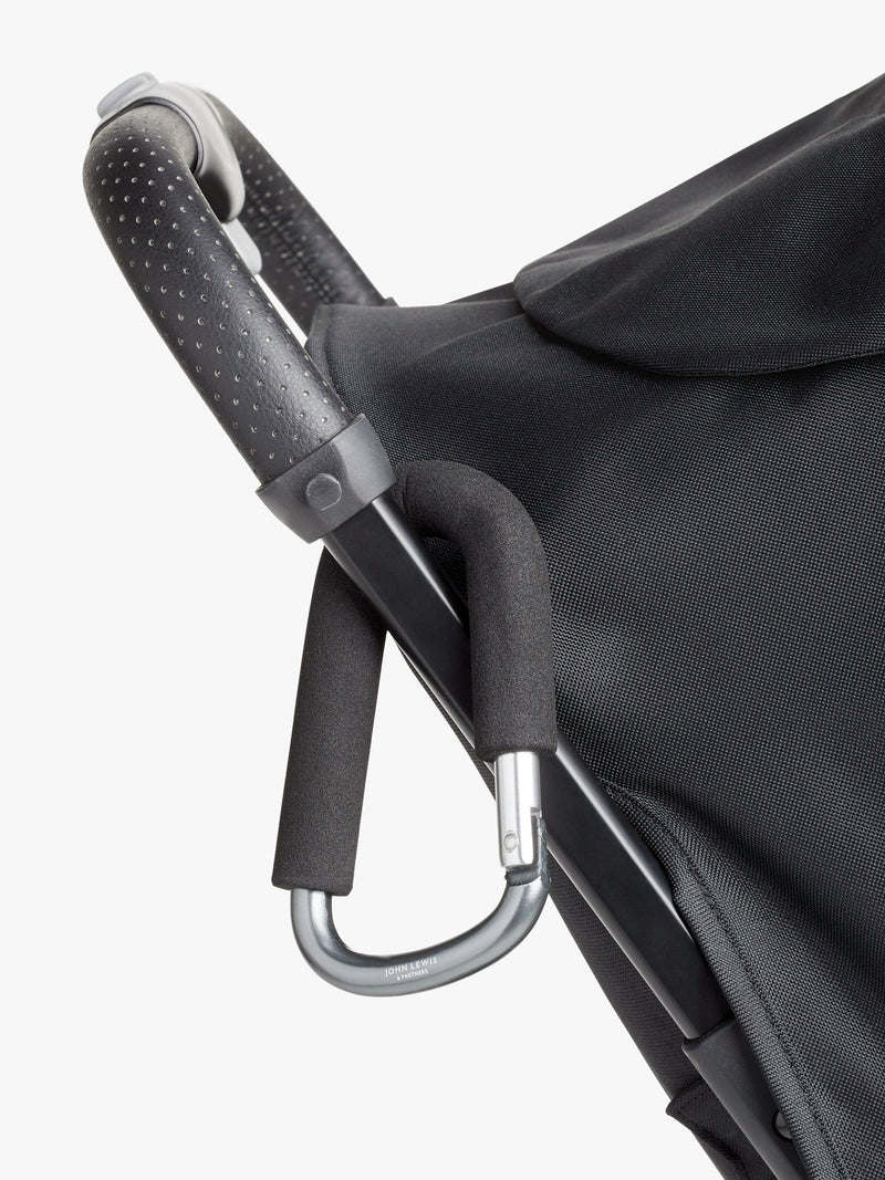 John Lewis universal karabiner-style pushchair clip, UK version