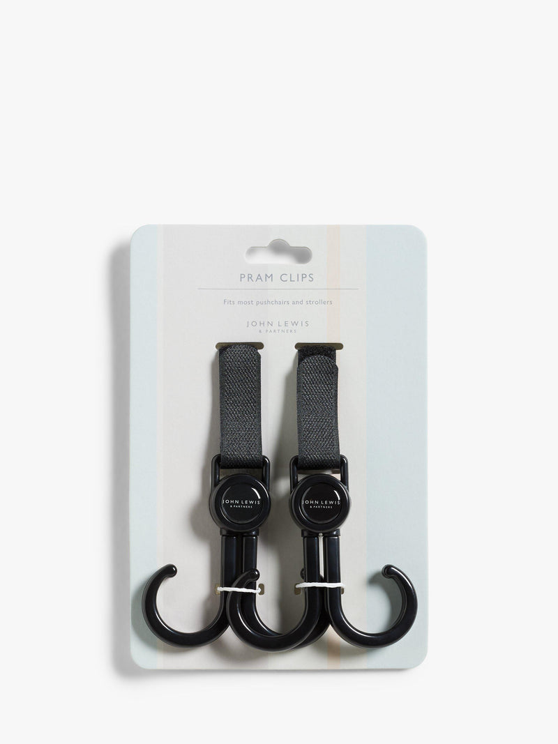 John Lewis Universal Pushchair Clips Pack of 2, UK version