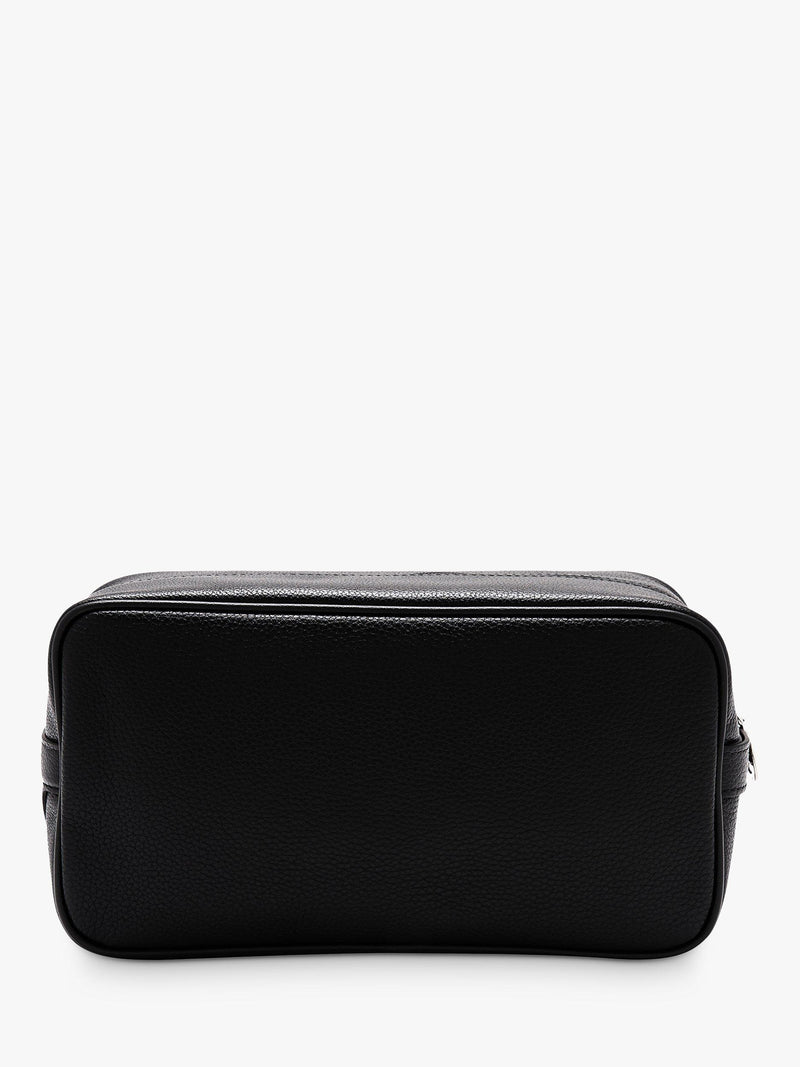 Longchamp Le Foulonné Leather Toiletry Bag 25x14x11cm, imported from the UK