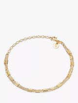 John Lewis Daisy London Nomad Triple Chain Gold Bracelet- Buy online at McGrocer