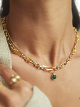 John Lewis Daisy London Healing Stone Pendant Necklace 43cm- Buy online at McGrocer