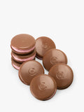 Hotel Chocolat raspberry and caramel chocolate macarons 90g, UK version