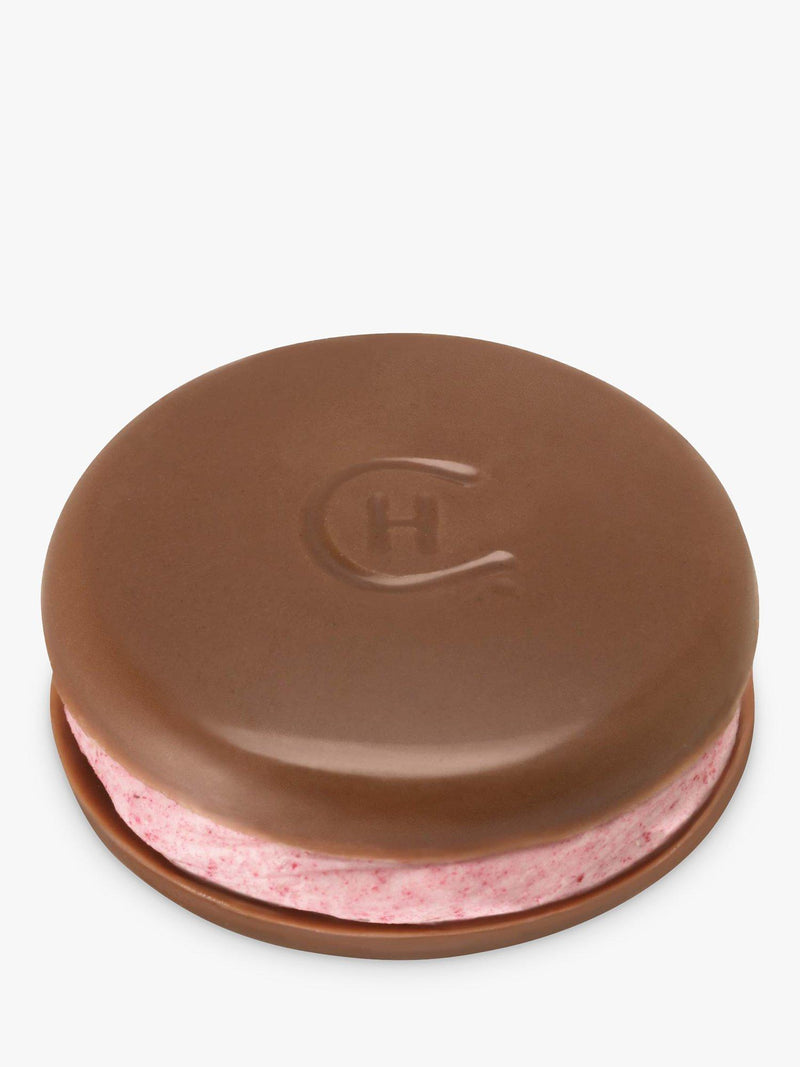 Hotel Chocolat raspberry and caramel chocolate macarons 90g, UK version