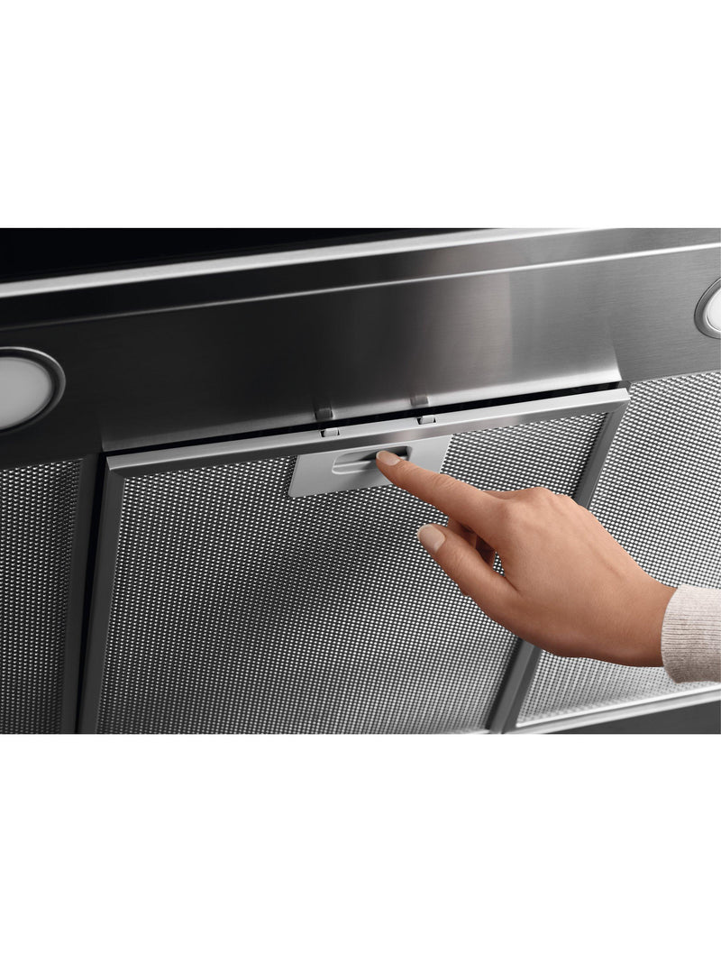 AEG chimney cooker hood stainless steel glass 60cm, UK version