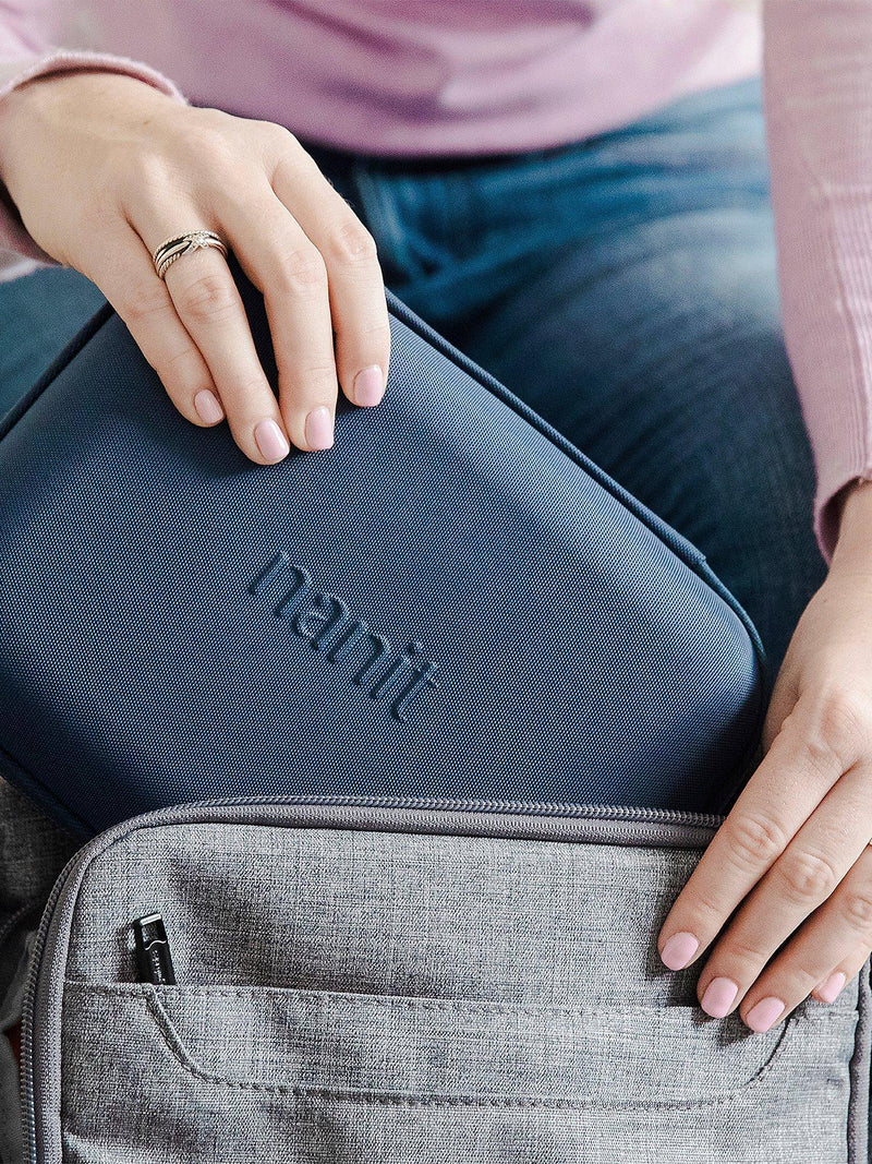 Nanit Baby Monitor Travel Case Blue, imported from the UK