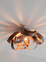 John Lewis Tom Raffield Skipper Semi Flush Ceiling Light, 59cm- Buy online at McGrocer