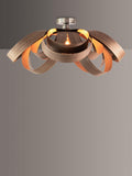 Tom Raffield Skipper semi flush ceiling light 59cm, imported from the UK