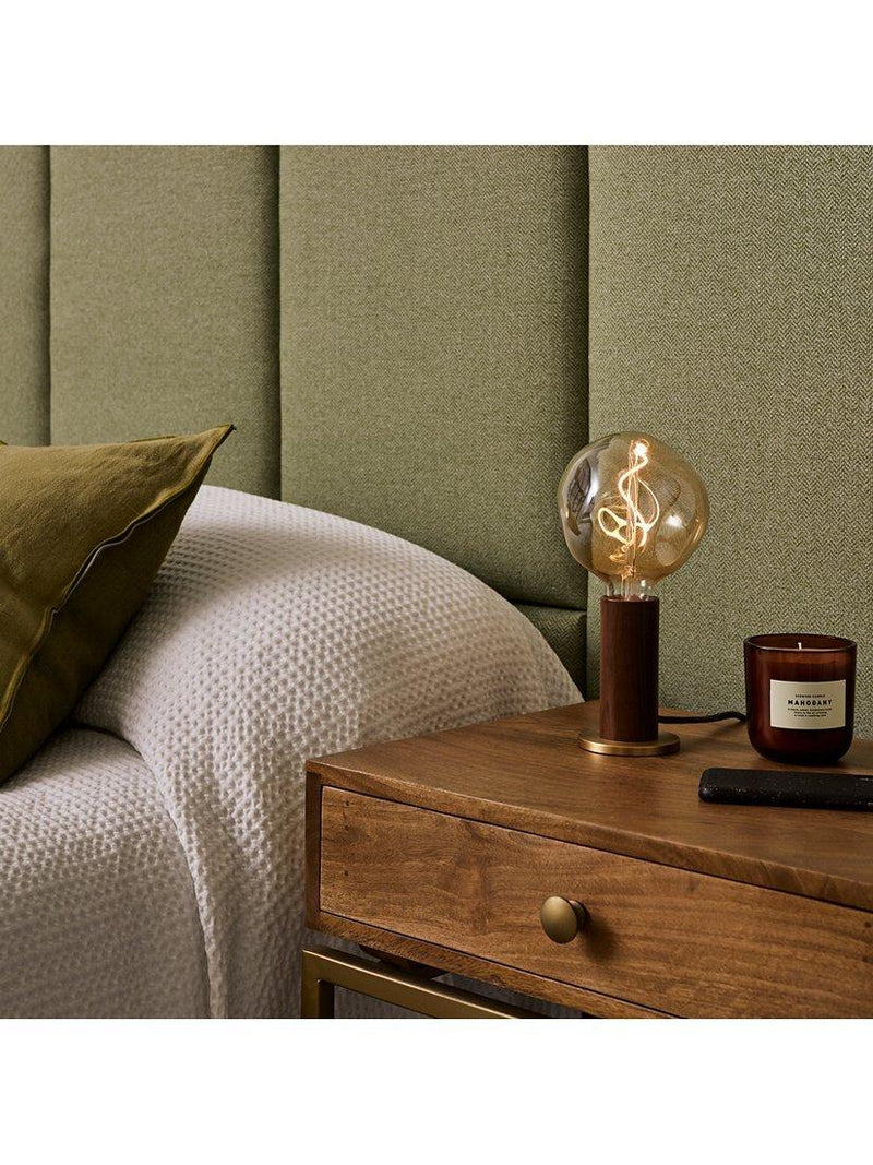 Tala Knuckle small table lamp with Voronoi I LED bulb (British brand)
