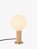 Tala Knuckle Table Lamp H28cm with Sphere IV bulb - British product