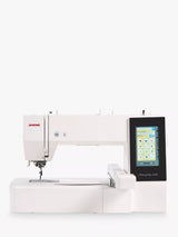John Lewis Janome Memory Craft MC500E LE Embroidery Machine, White- Buy online at McGrocer